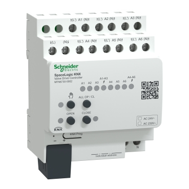 SpaceLogic KNX controler actuatoare termice