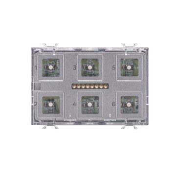 Pulsantiera Ice Touch Knx Easy 6 Ch