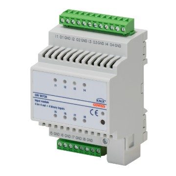 MODUL 4IN+4IESIRI UNIV.+4IN BINARE KNX